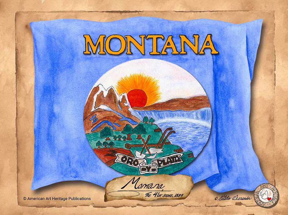 Montana-Solo with background art print by Natalie Alexander for $57.95 CAD