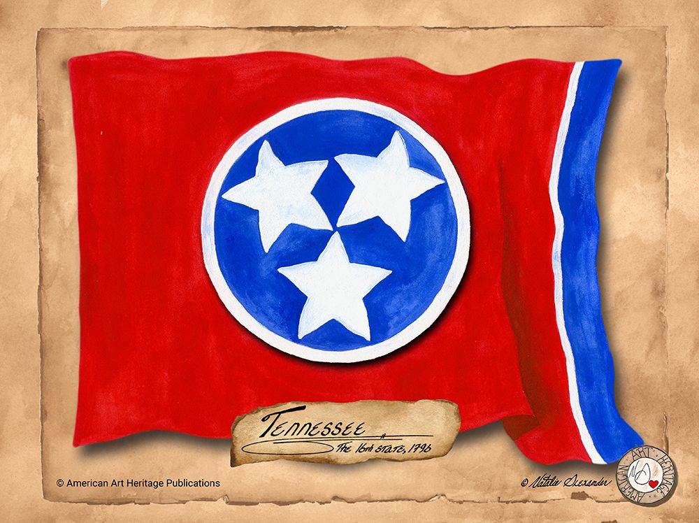 Tennessee-Solo with background art print by Natalie Alexander for $57.95 CAD