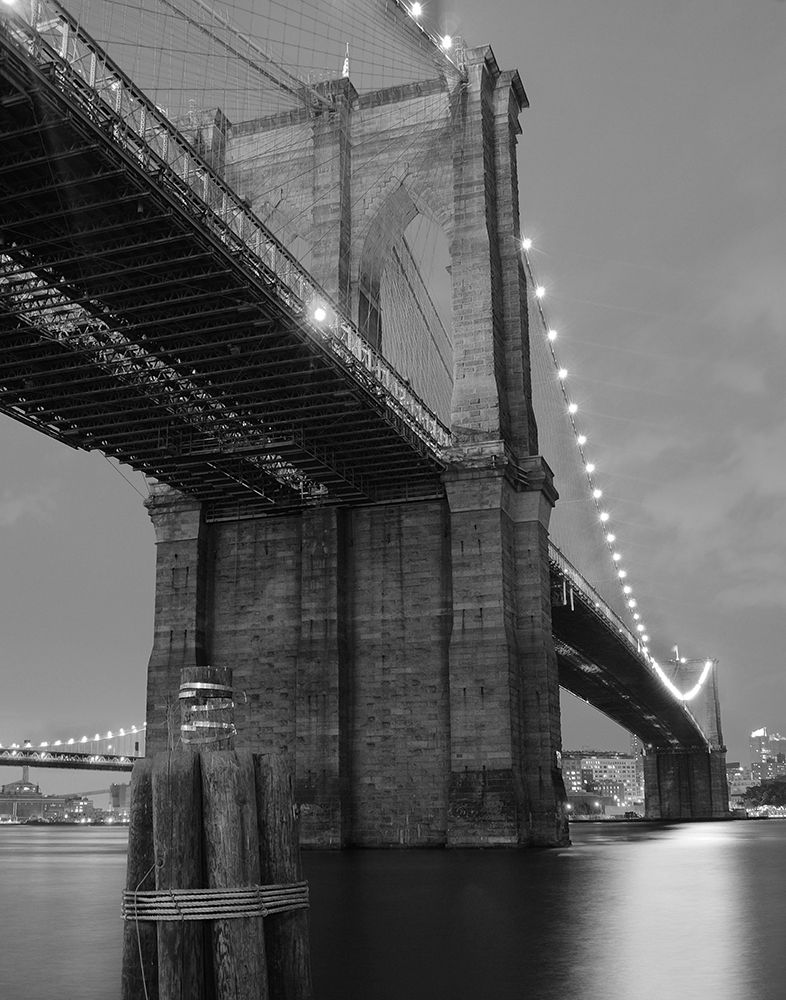 Brooklyn Bridge Shadow art print by Pavone for $57.95 CAD