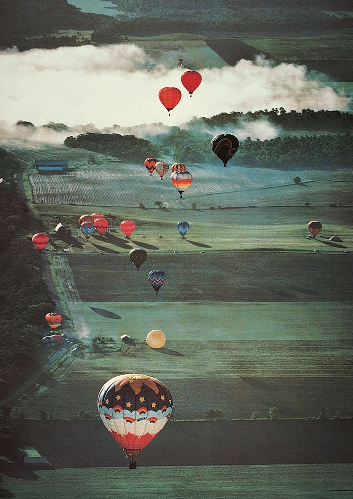 Ballooning art print by Unknown for $57.95 CAD
