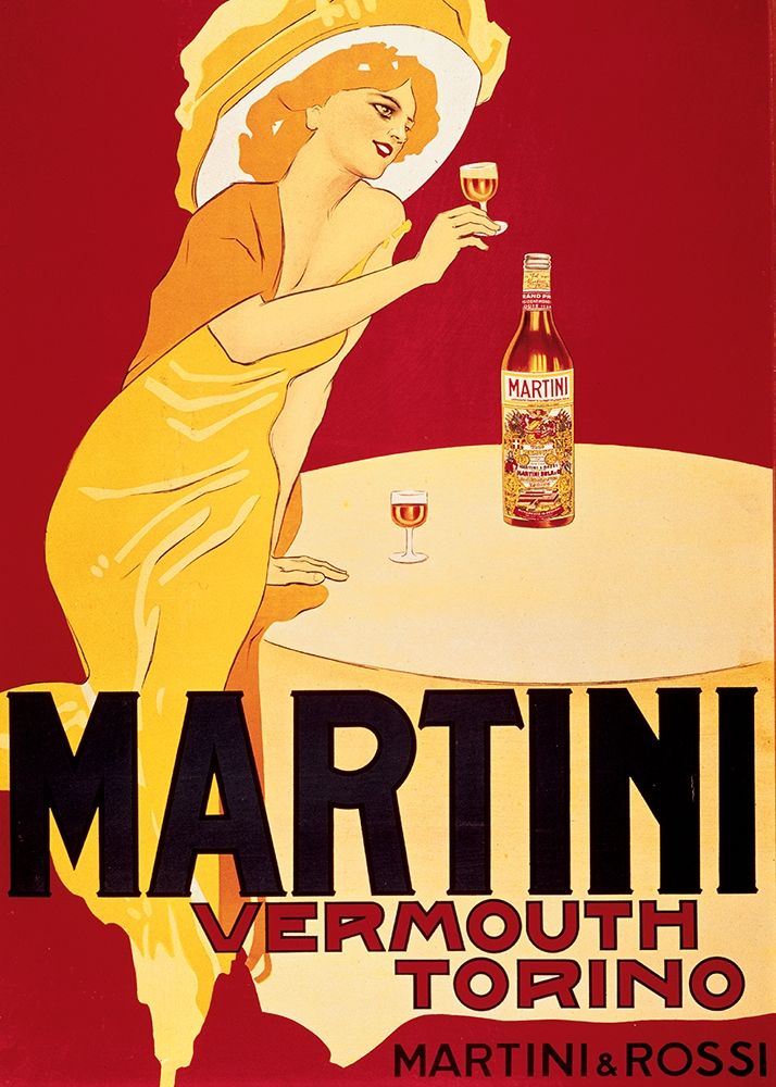 Martini art print by Unknown for $57.95 CAD