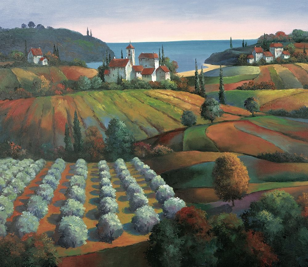 Toscany Vista II art print by Unknown for $57.95 CAD