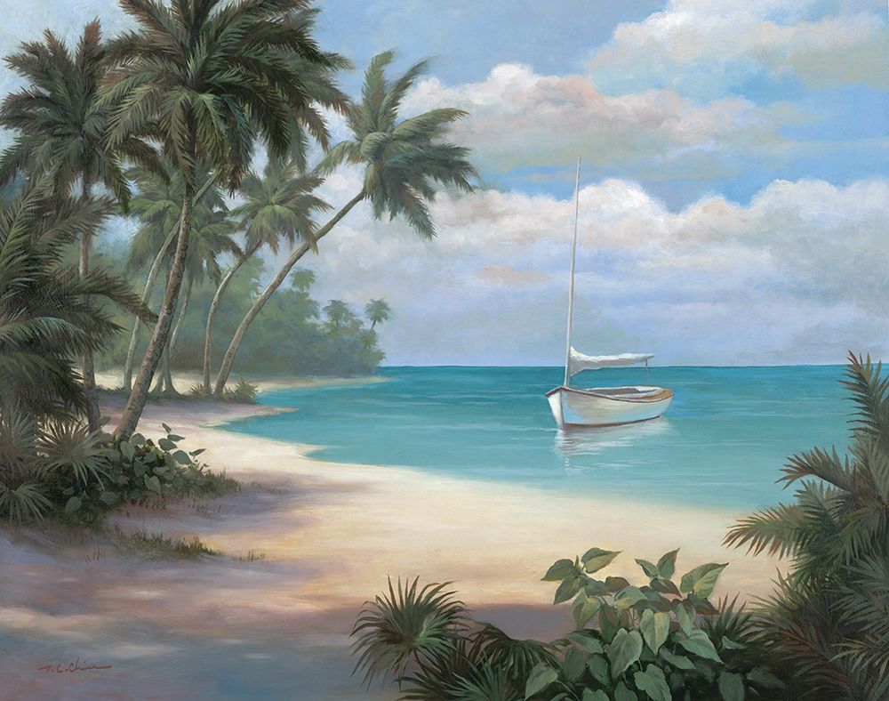 On the Beach art print by Unknown for $57.95 CAD