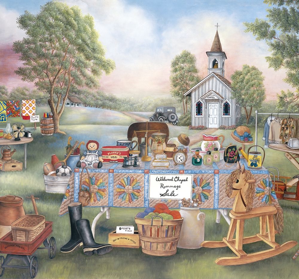 Rummage Sale art print by Unknown for $57.95 CAD