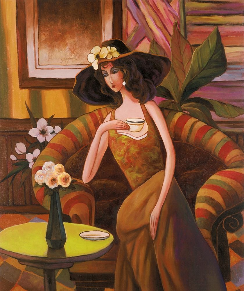 Tea Time Right art print by Unknown for $57.95 CAD