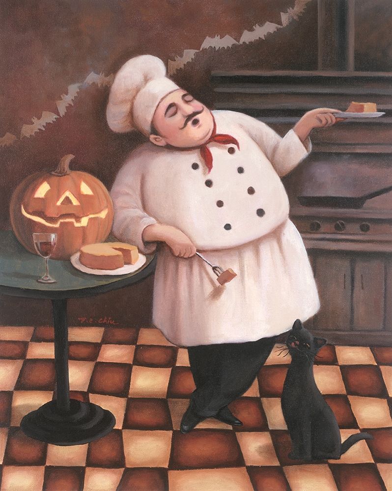 Halloween Chef I art print by Unknown for $57.95 CAD