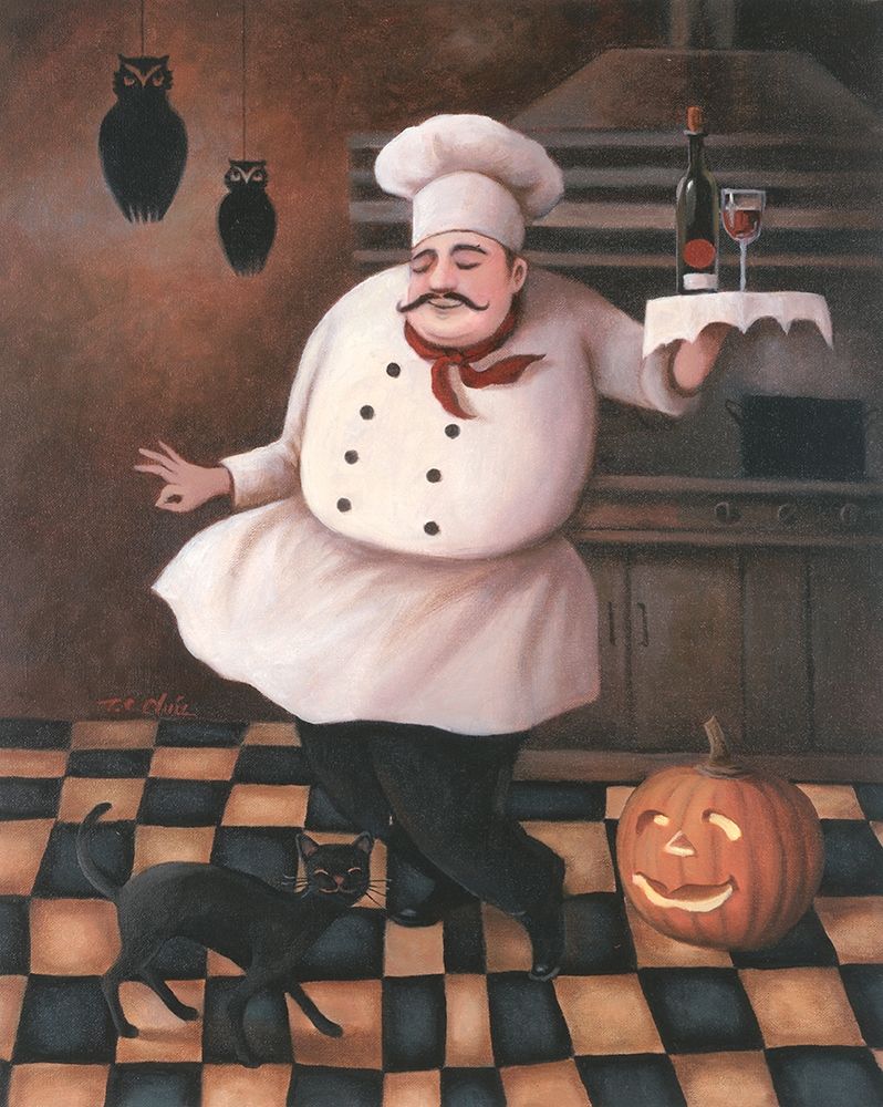 Halloween Chef II art print by Unknown for $57.95 CAD