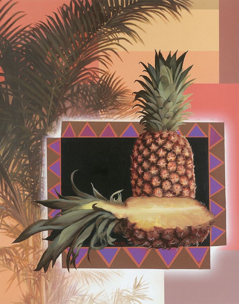 Pineapple Tree art print by Unknown for $57.95 CAD