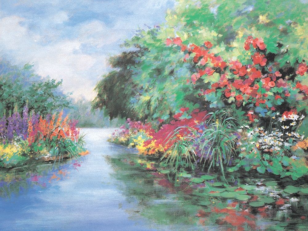 Lakeside Gardens art print by Unknown for $57.95 CAD