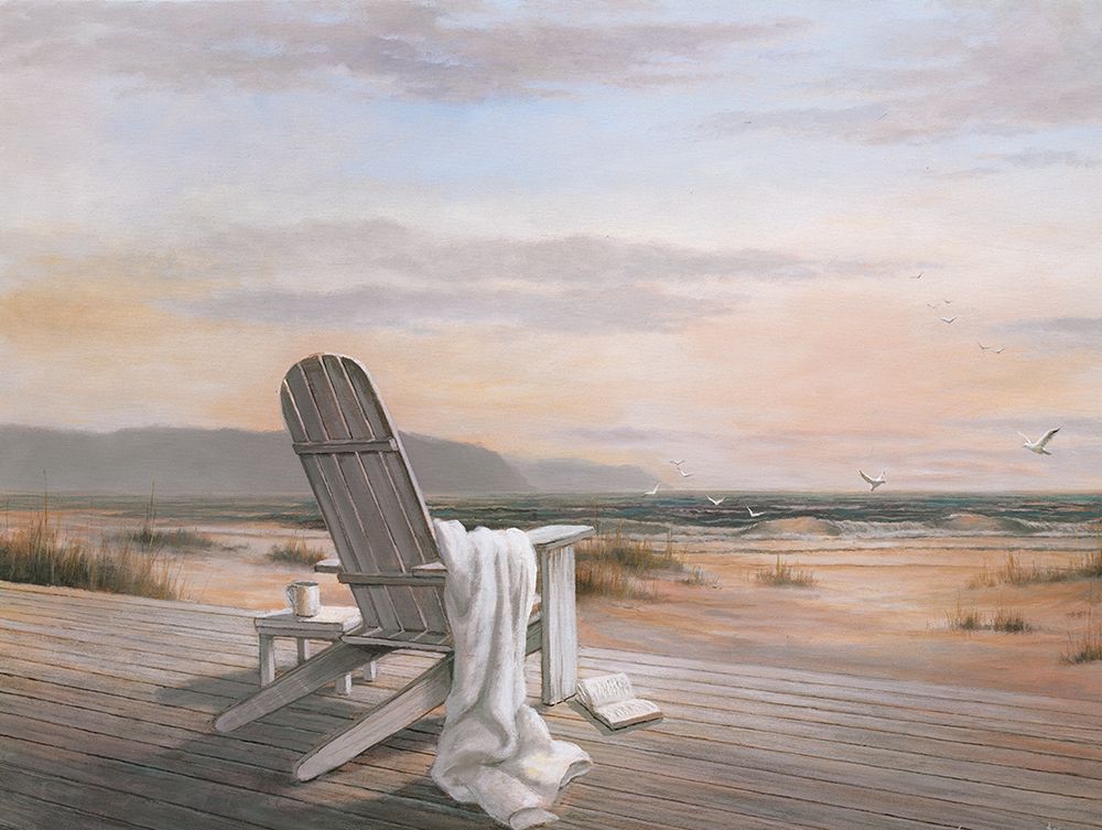 Coffee on the Beach II art print by Unknown for $57.95 CAD