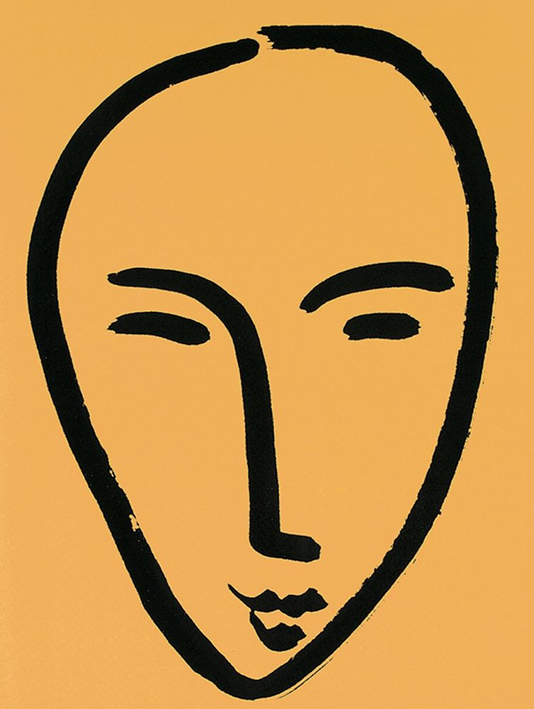 Yellow Face art print by Unknown for $57.95 CAD