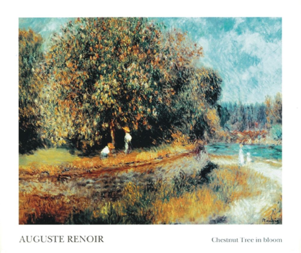 Chestnut Tree art print by Pierre-Auguste Renoir for $57.95 CAD