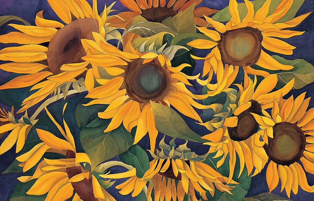Sunflower Madness art print by Unknown for $57.95 CAD