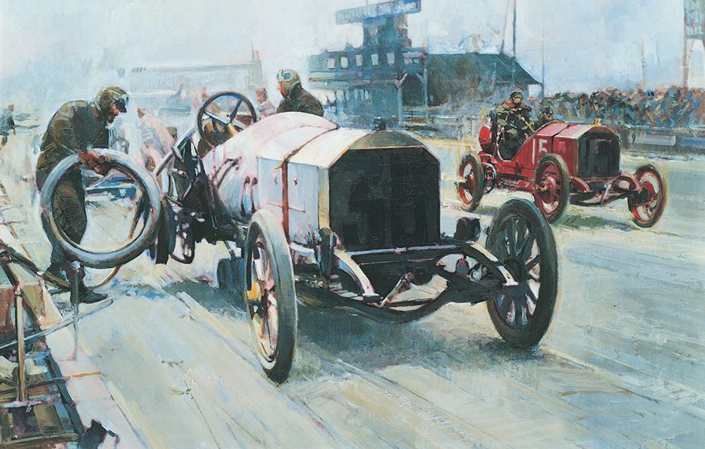 Race Cars 1921 art print by Unknown for $57.95 CAD