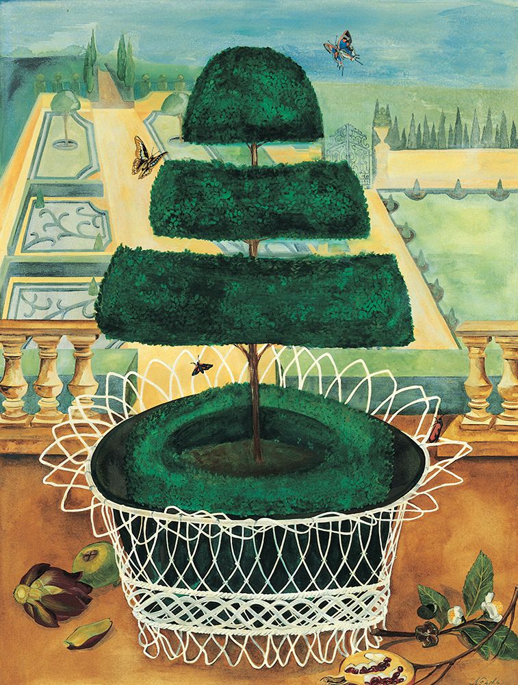 Topiary I art print by Unknown for $57.95 CAD