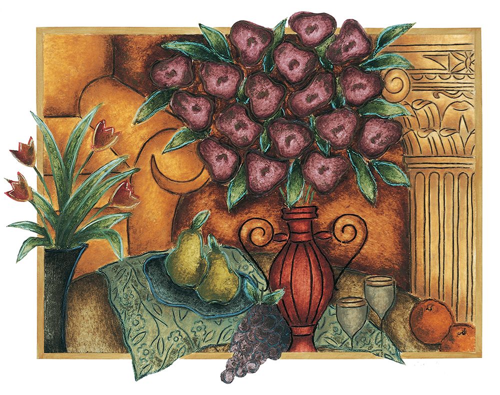 Purple Poppies art print by Unknown for $57.95 CAD