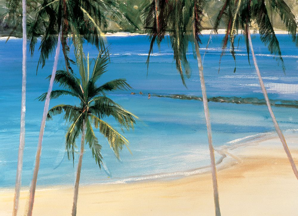 Palm Trees I art print by Unknown for $57.95 CAD