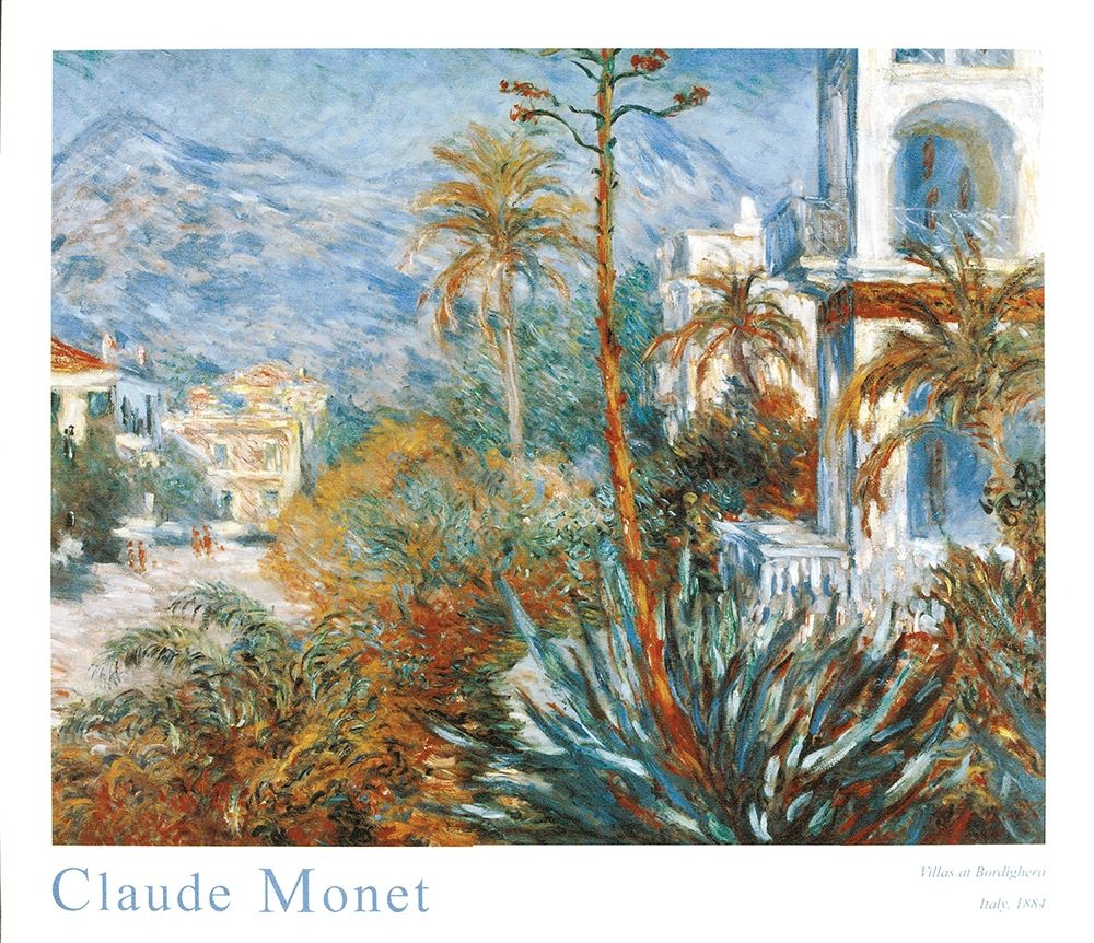 Bordighera art print by Claude Monet for $57.95 CAD