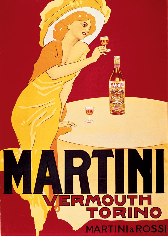 Martini art print by Unknown for $57.95 CAD