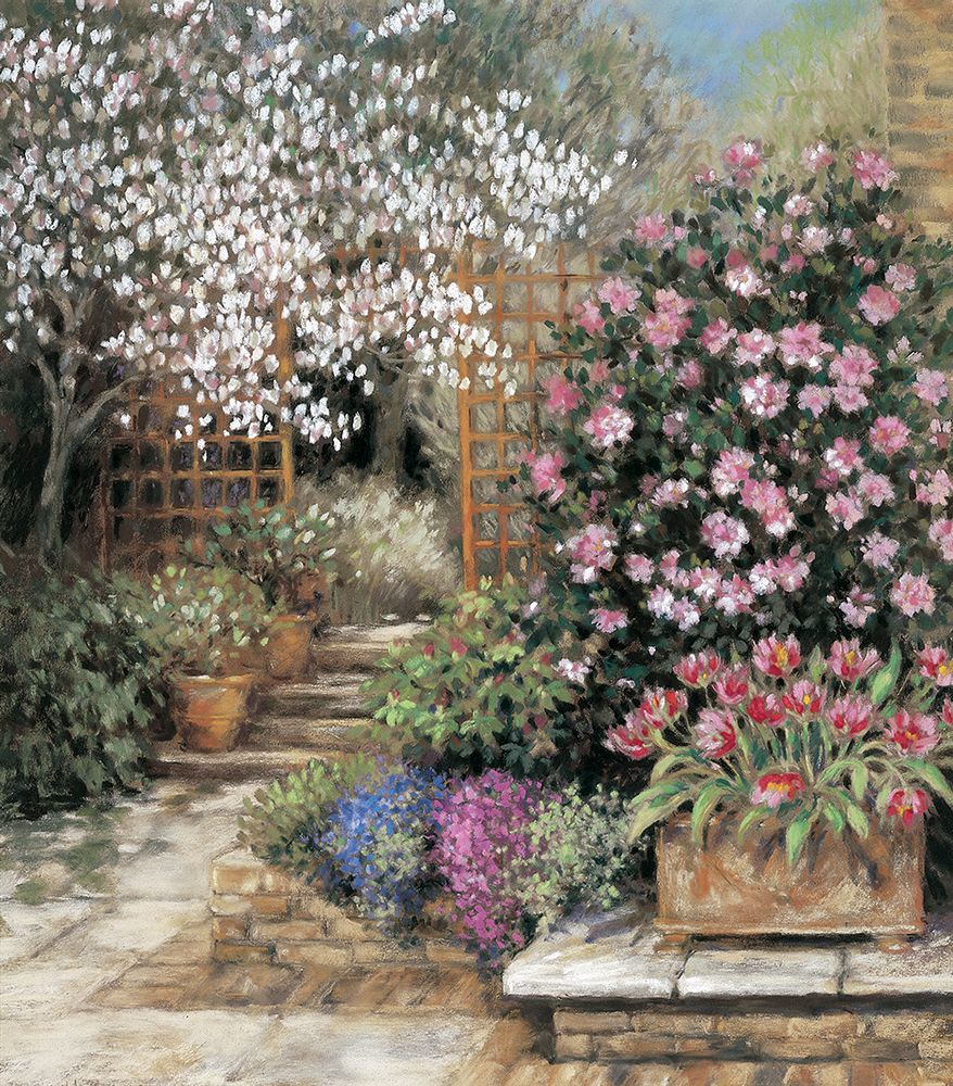 Garden Paradise art print by Unknown for $57.95 CAD
