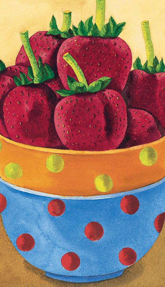 Strawberries art print by Unknown for $57.95 CAD
