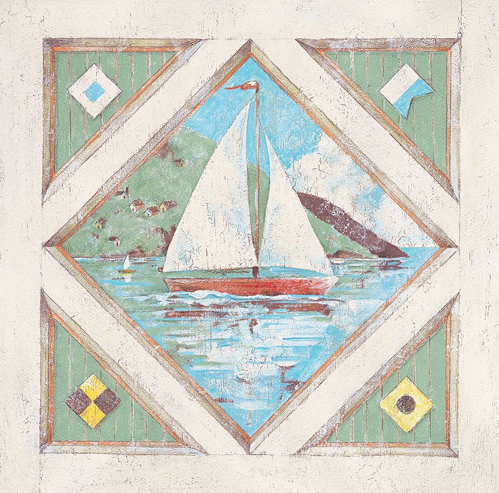 Sailboat I art print by Unknown for $57.95 CAD