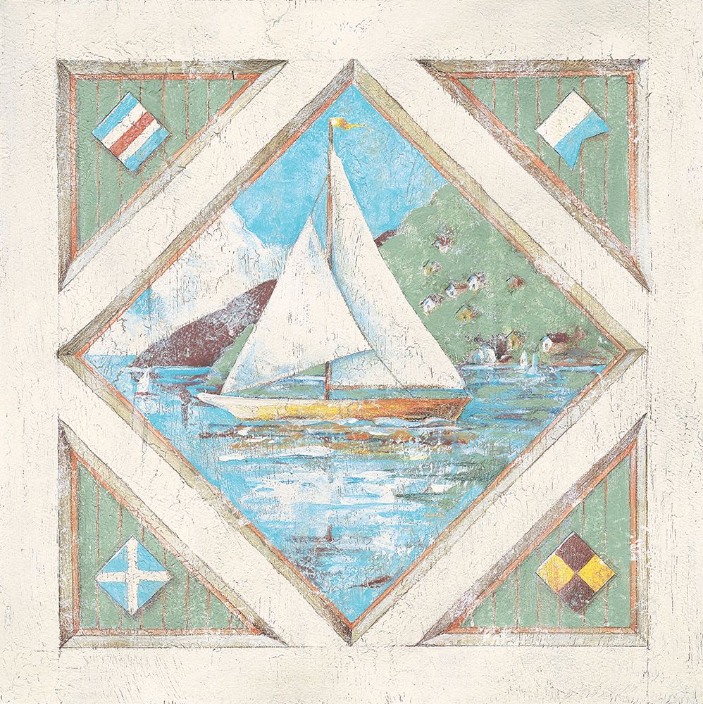 Sailboat II art print by Unknown for $57.95 CAD
