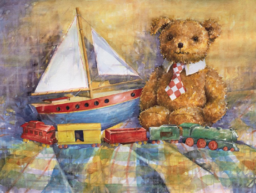 Teddy art print by Unknown for $57.95 CAD