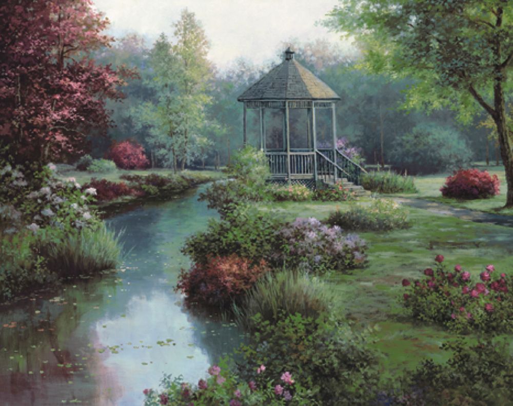 Gazebo art print by Unknown for $57.95 CAD