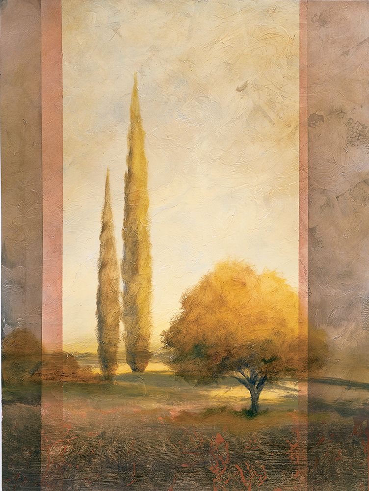 Golden Trees I art print by Unknown for $57.95 CAD