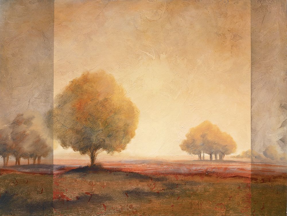 Golden Trees II art print by Unknown for $57.95 CAD