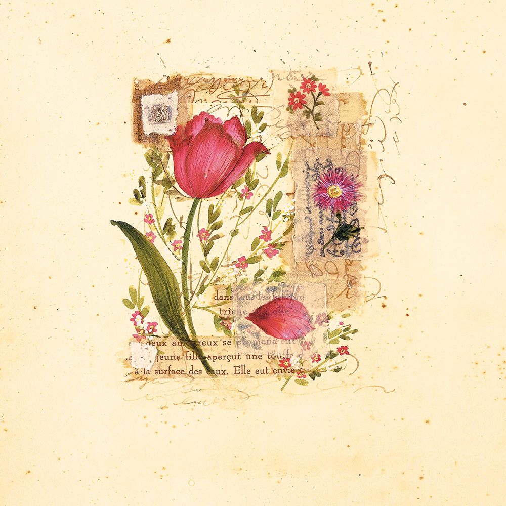 Parisian Tulip II art print by Unknown for $57.95 CAD