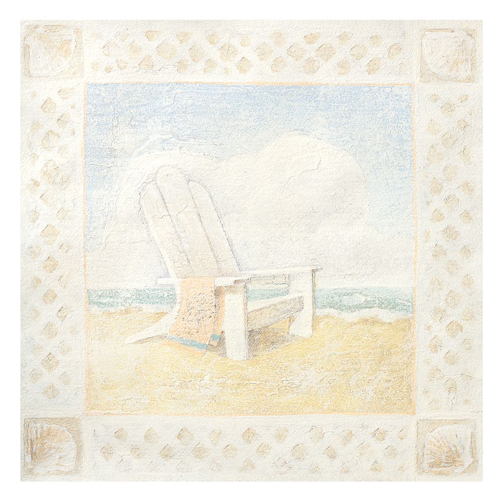 Beach Chair II art print by Unknown for $57.95 CAD
