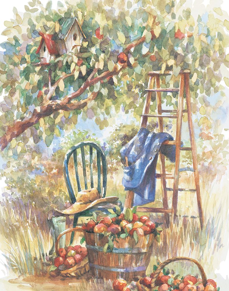 Apple Picking art print by Unknown for $57.95 CAD