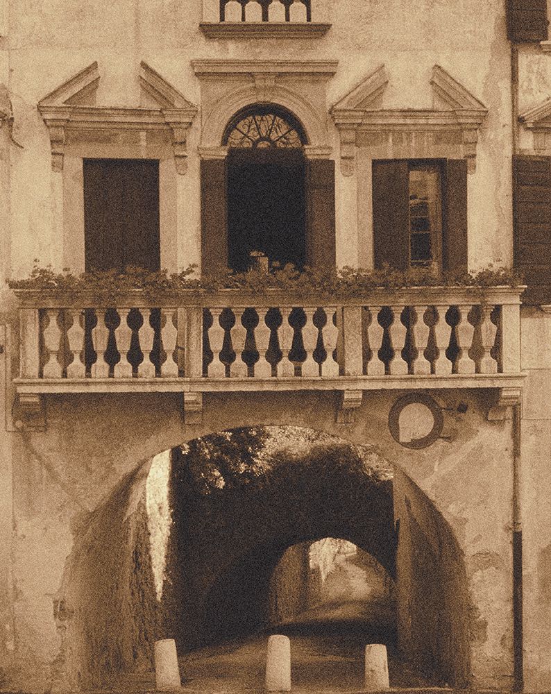 Venetian Balustrade art print by Unknown for $57.95 CAD