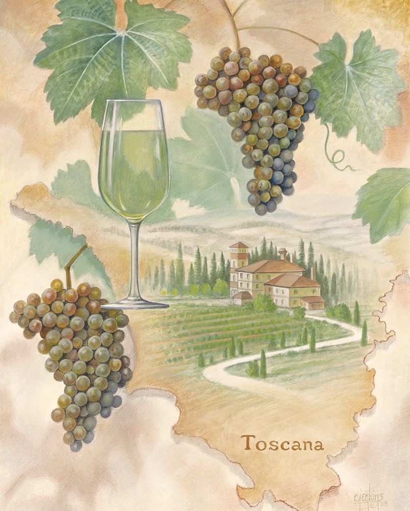 Toscany White art print by Unknown for $57.95 CAD
