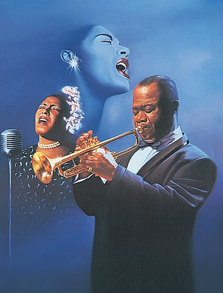 Jazz Duo art print by Unknown for $57.95 CAD
