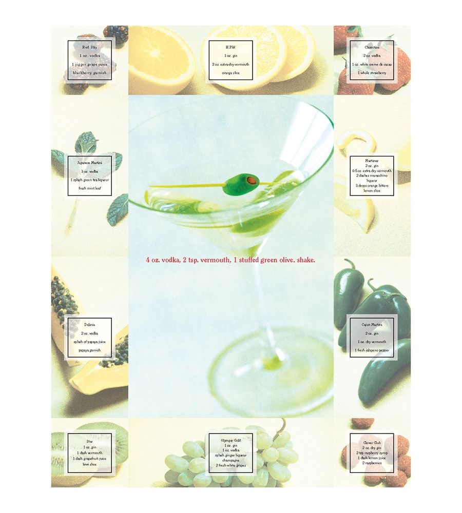 Vodka Martini art print by Frontline for $57.95 CAD