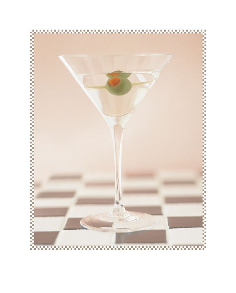 Martini with Olive Purple art print by Frontline for $57.95 CAD