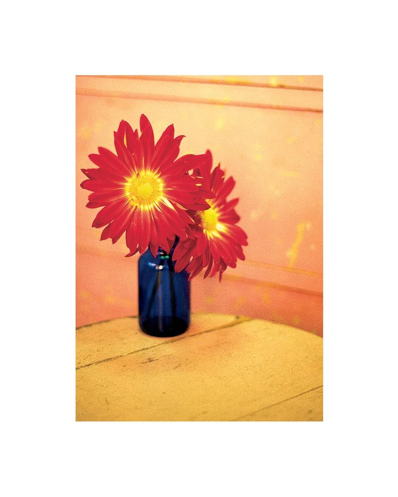 Blue Jar with Flowers art print by Frontline for $57.95 CAD