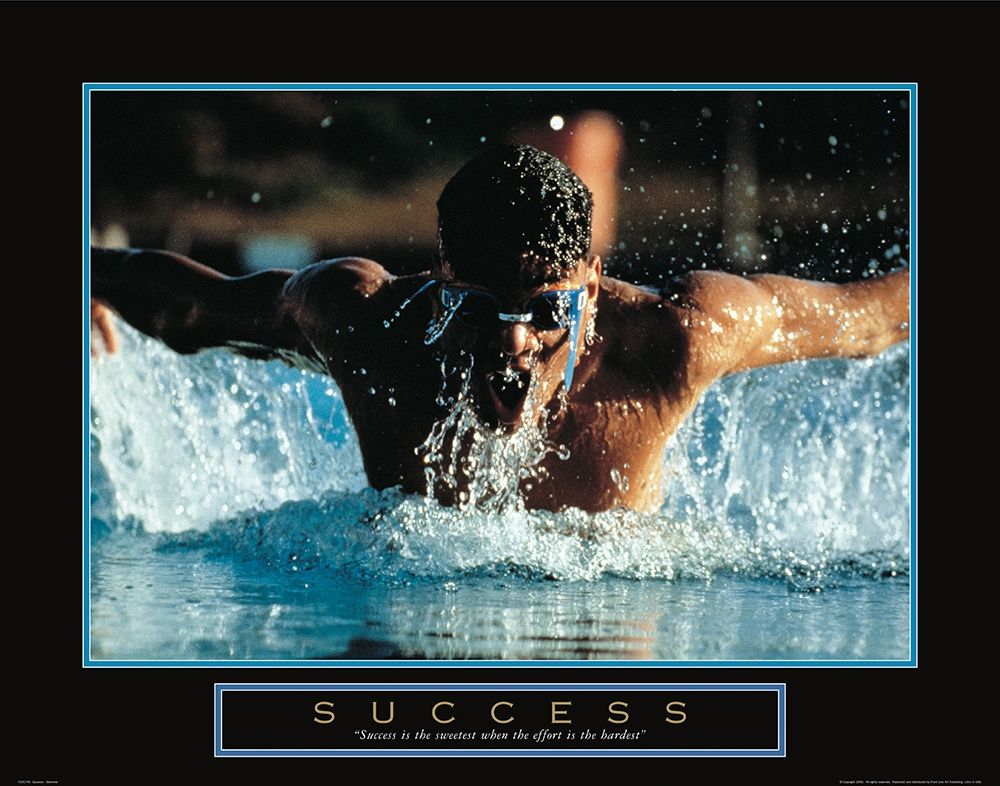 Success - Swimmer art print by Unknown for $57.95 CAD
