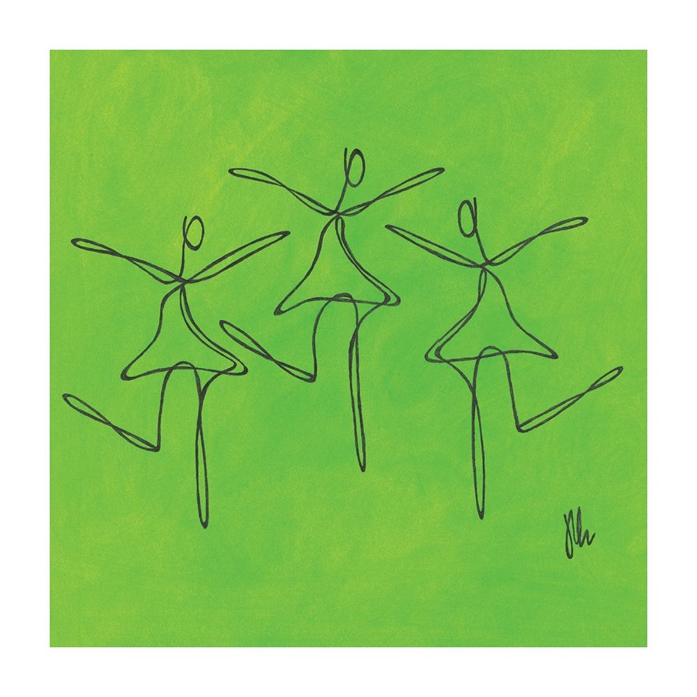 Green Dancers art print by Frontline for $57.95 CAD