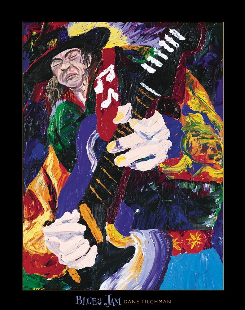 Blues Jammin art print by Frontline for $57.95 CAD