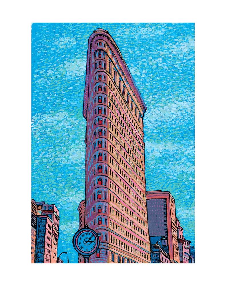 Flat Iron Building art print by Frontline for $57.95 CAD
