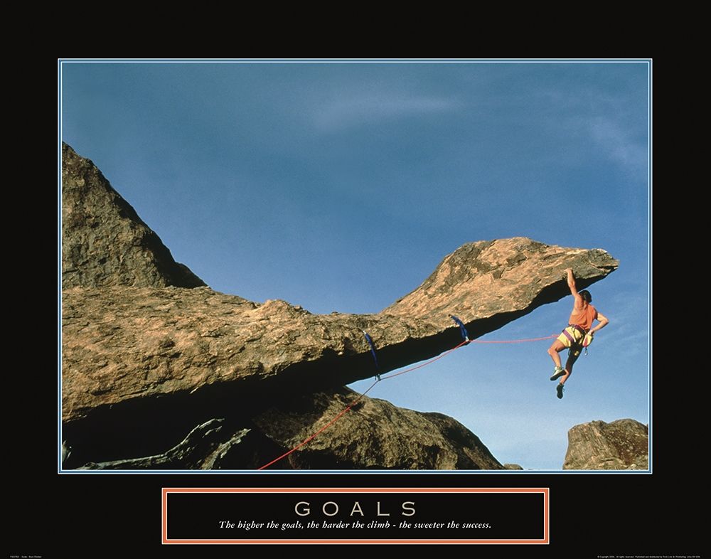 Goals - Cliffhanger art print by Frontline for $57.95 CAD