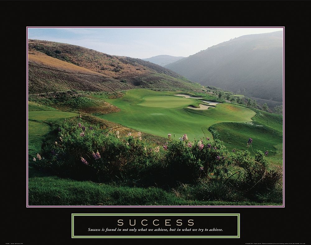 Success - Golf art print by Frontline for $57.95 CAD