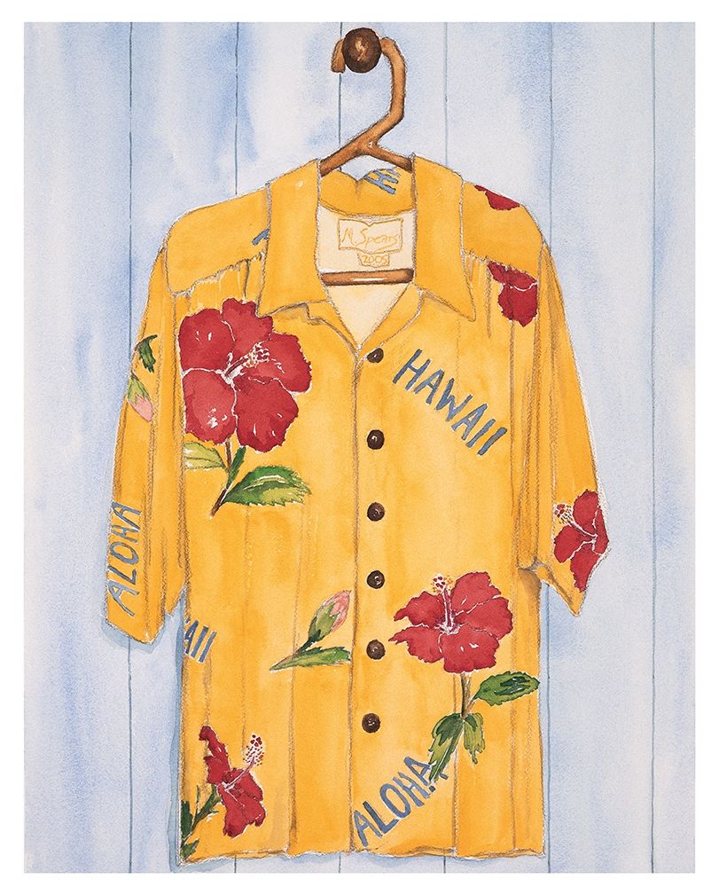 Flowers of Hawaii Shirt art print by Frontline for $57.95 CAD