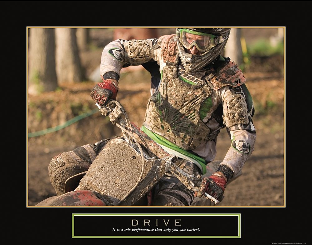 Drive - Motocross art print by Frontline for $57.95 CAD