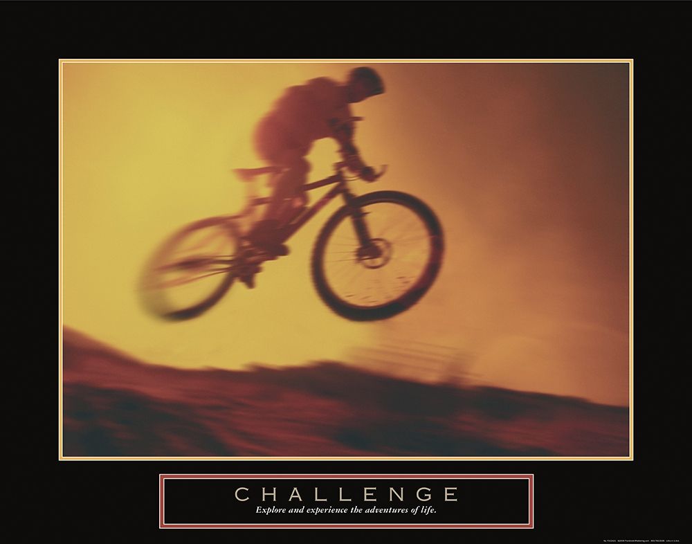 Challenge - Dirt Biker art print by Frontline for $57.95 CAD