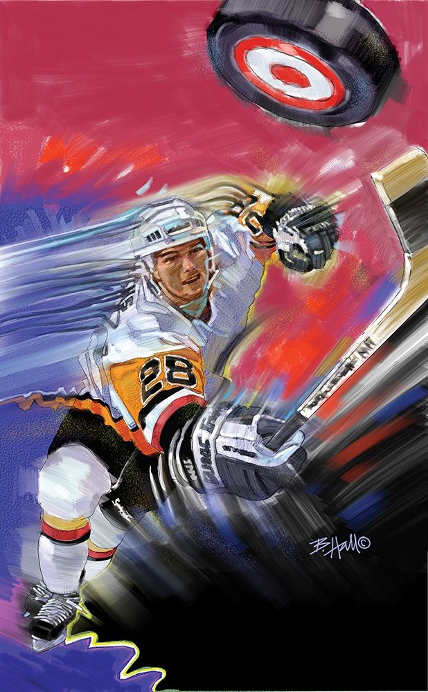 Hockey - Breakaway art print by Unknown for $57.95 CAD